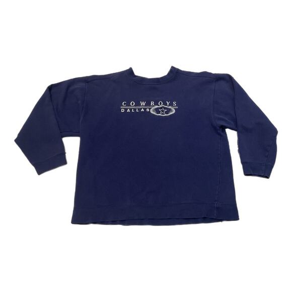 Dallas Cowboys Embroidered Logo Sweatshirt - Picture 1 of 5